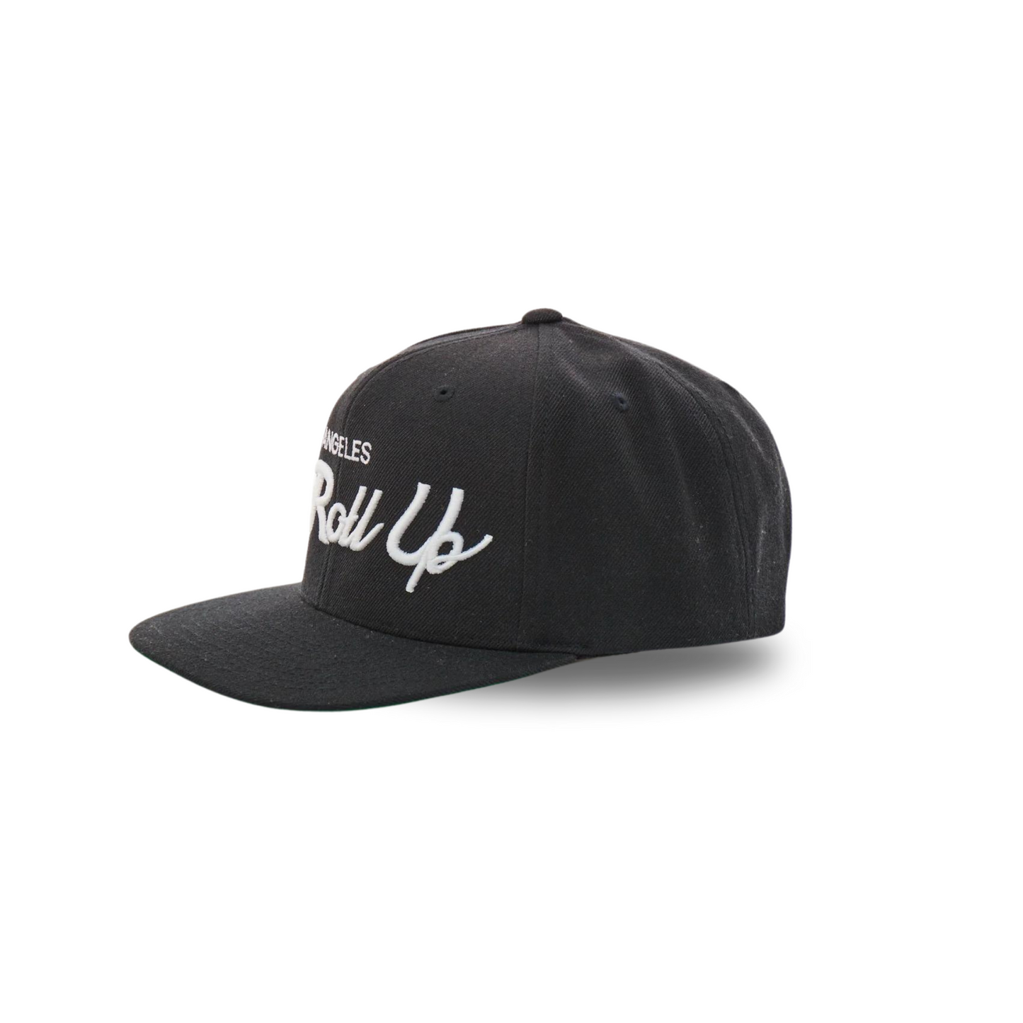 We Roll Up Script Hat - Los Angeles - Black